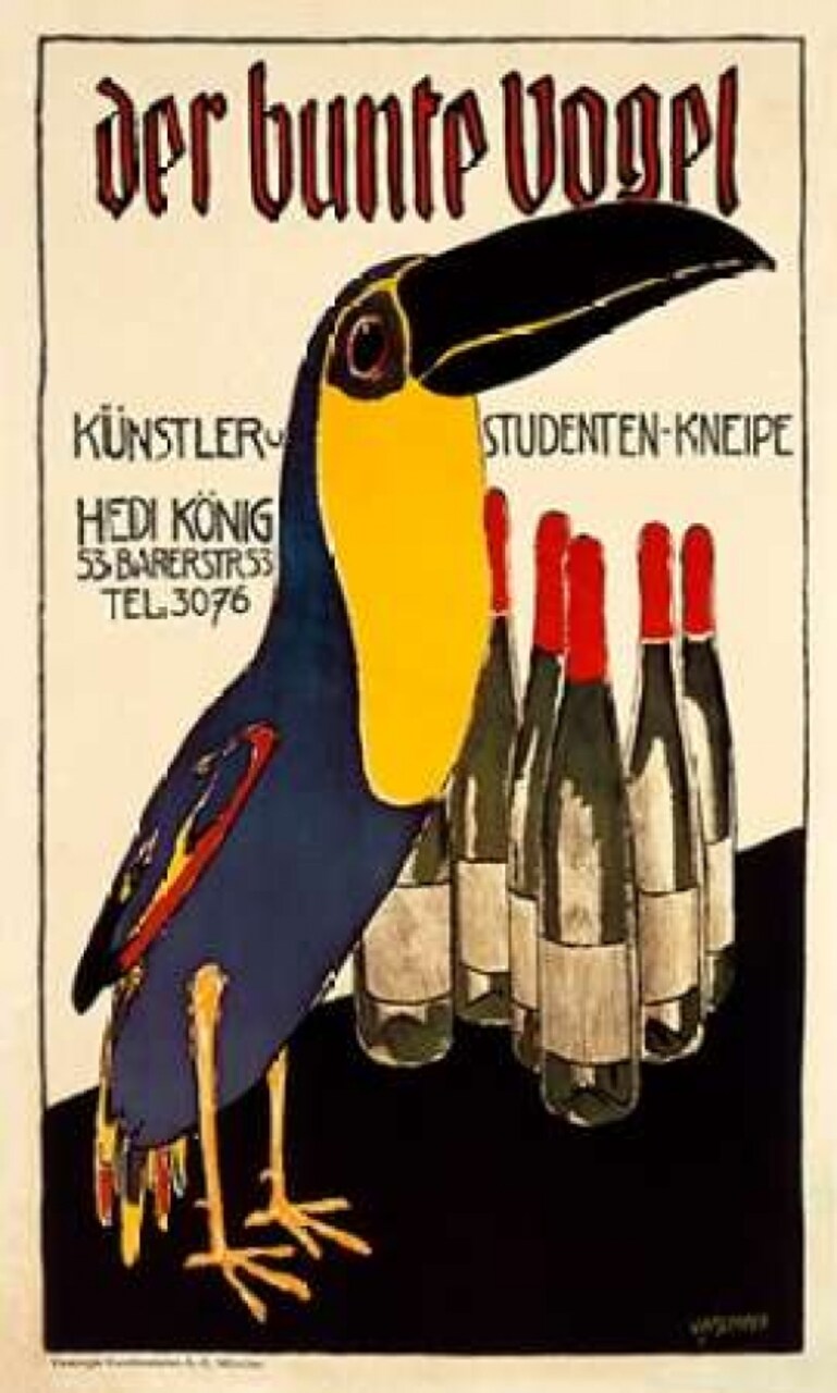 Der Bunte Vogel Poster Print by Albert Weisgerber - Item # VARPDX295926